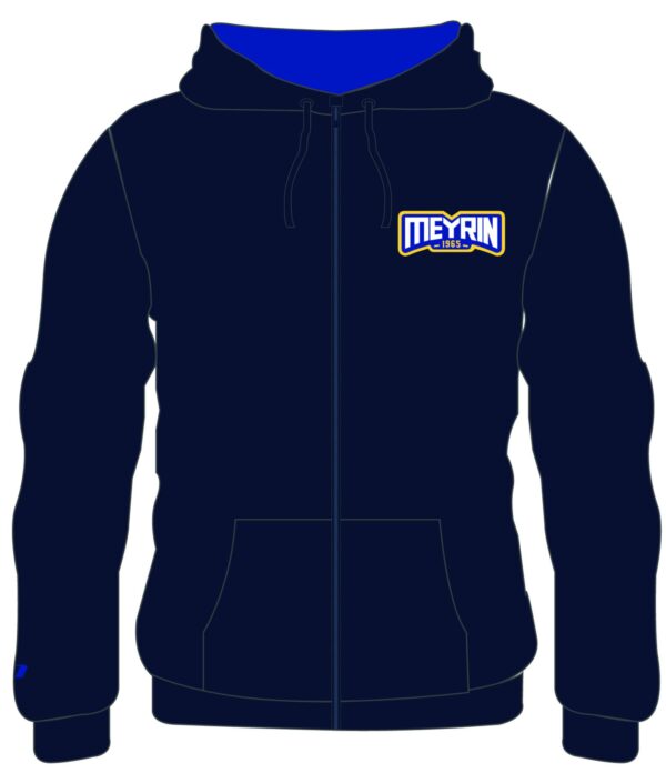 Hoodie full zip Unisexe